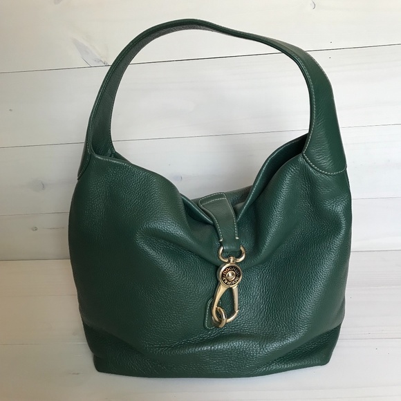 Dooney & Bourke Handbags - Dooney & Bourke Green Leather Purse